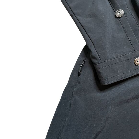 ORVIS Pack and Go Black Long Sleeve Button-Up Dress Size XS - Picture 6 of 8